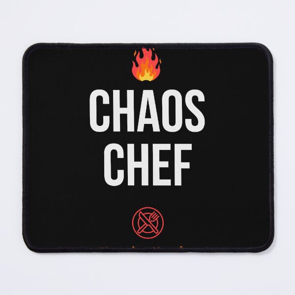 Item preview, Chaos Chef Apron – Funny Cooking Gift, Bold Kitchen Humor Design designed and sold by DigitalMediaHub.