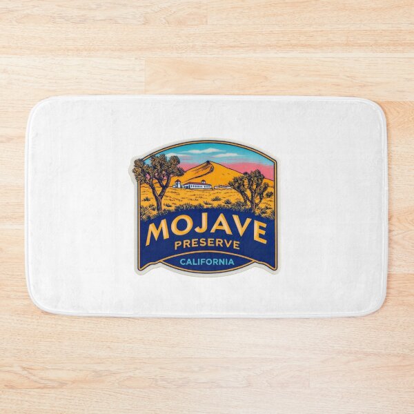 Item preview, Mojave Preserve California Joshua Tree Desert Vintage Retro Sticker designed and sold by Blurbean.