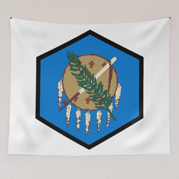Item preview, OKLAHOMA HEXAGONAL SEAL designed and sold by dreamyguy.