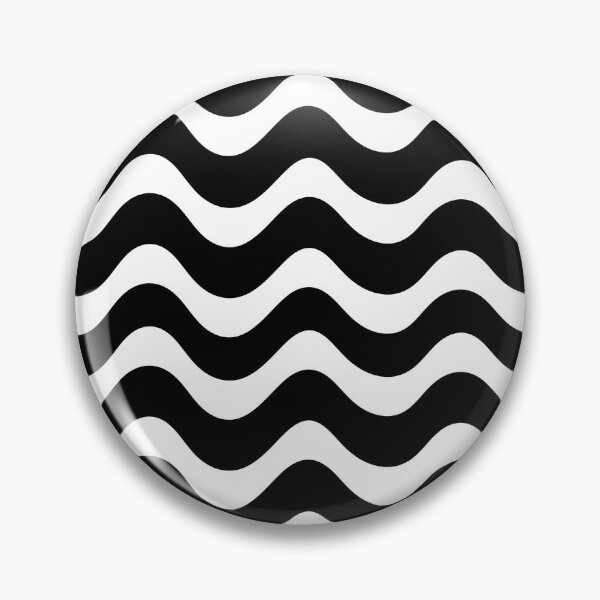Item preview, Abstract wave pattern - Black and white  designed and sold by Pattern Pie.