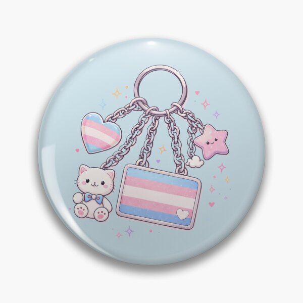 Item preview, Trans Keychain designed and sold by BritPoPBrat.