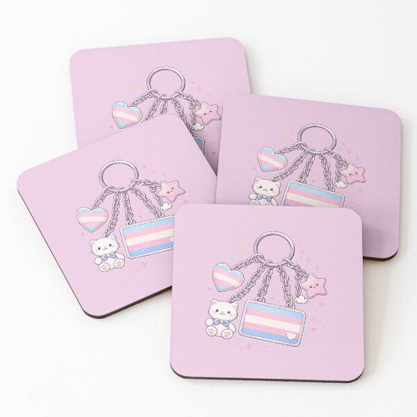 Item preview, Trans Keychain designed and sold by BritPoPBrat.