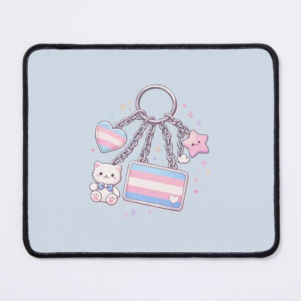 Item preview, Trans Keychain designed and sold by BritPoPBrat.