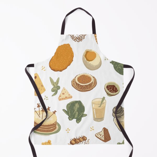 Item preview, Grandma's Kitchen Secrets — Earthy Vintage Food Pattern designed and sold by VintageTips.