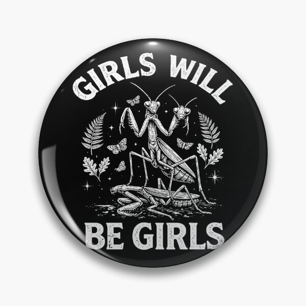 Item preview, Girls Will Be Girls Ant Funny Dark Feminine Energy Gothic Meme designed and sold by Kladhadredo.
