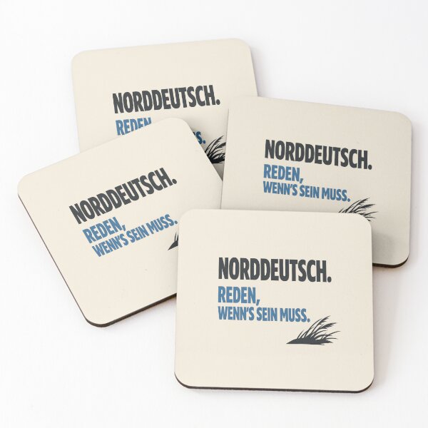 Item preview, Norddeutsch Shirt mit Dune-Grass Silhouette – Reden, Wenn’s Sein Muss designed and sold by POD DYNASTY.