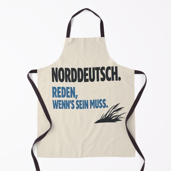 Item preview, Norddeutsch Shirt mit Dune-Grass Silhouette – Reden, Wenn’s Sein Muss designed and sold by POD DYNASTY.