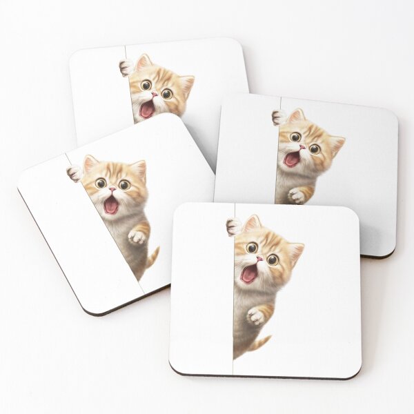 Item preview, A Surprised Ginger Kitten’s Playful Discovery designed and sold by KrisGraphic45.