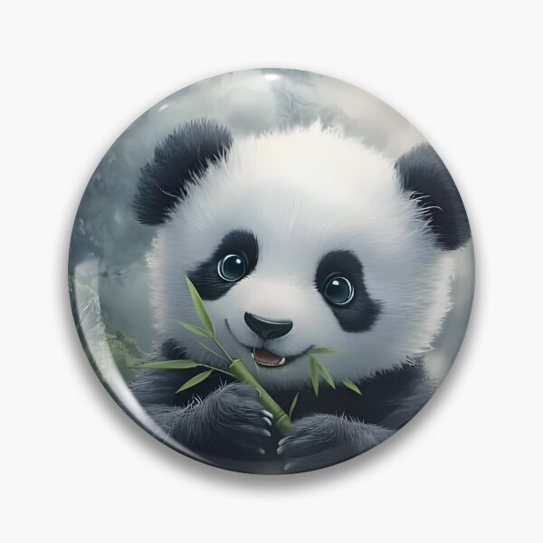 Item preview, "Baby Panda" designed and sold by coastalaiartanddesigns.
