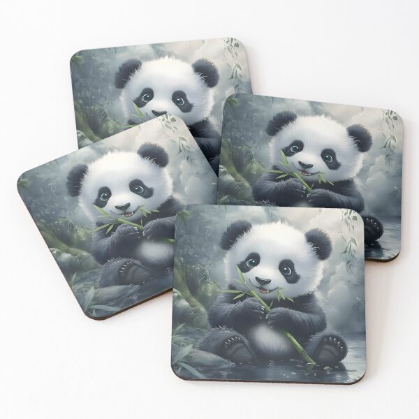 Item preview, "Baby Panda" designed and sold by coastalaiartanddesigns.