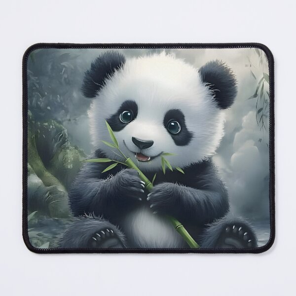 Item preview, "Baby Panda" designed and sold by coastalaiartanddesigns.