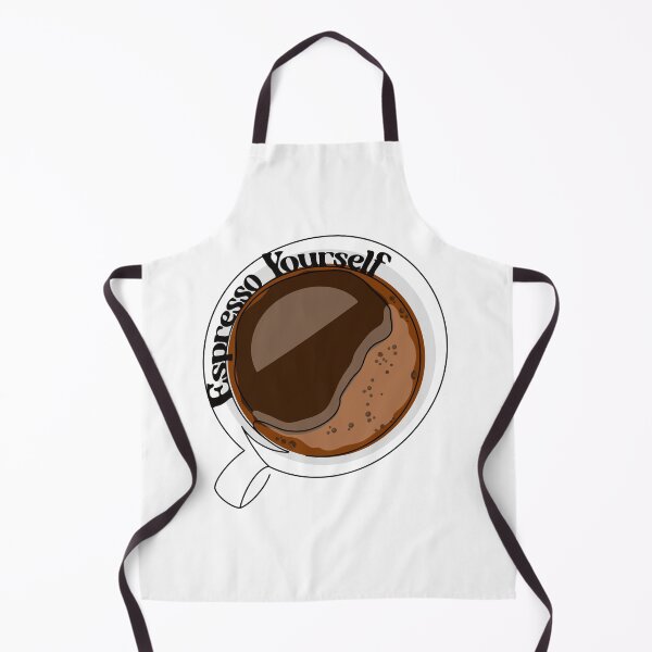 Item preview, Espresso Yourself Funny Coffee Cup Design designed and sold by CharmingArt23.