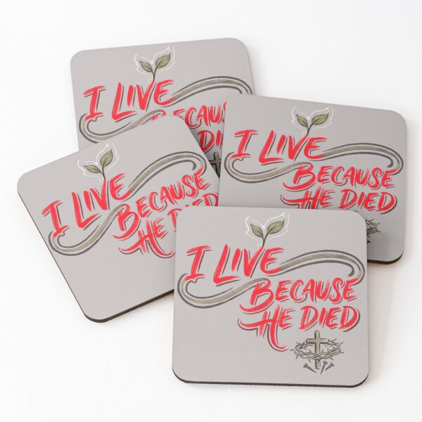 Item preview, I live for His death designed and sold by EB FASHION GH.