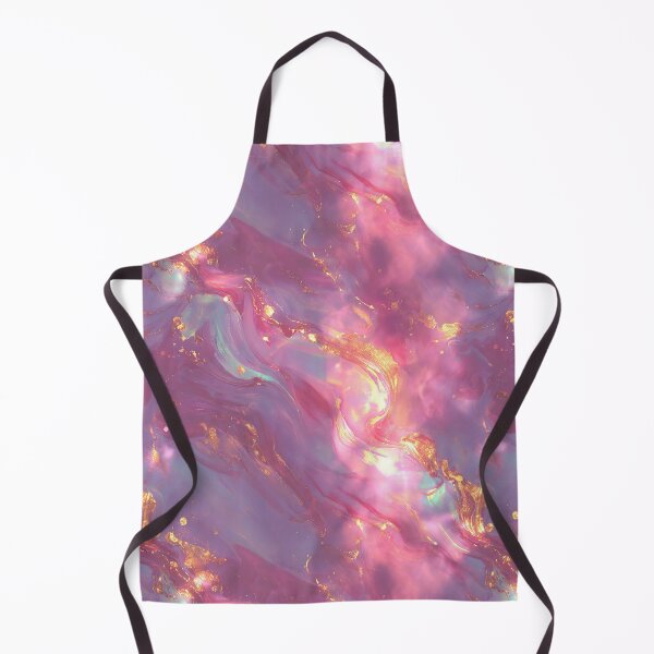 Item preview, Pink Holographic Liquid Metal Shimmer Seamless Pattern designed and sold by Nyx Creates.