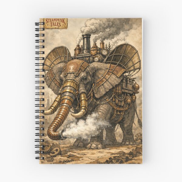 Item preview, The Boiler-Plate Elephant - Steampunk Animal designed and sold by bapupa.