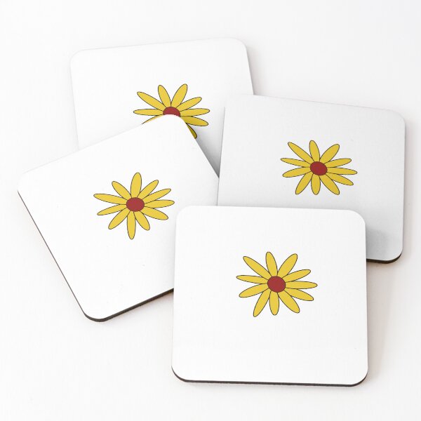 Item preview, College Colors Daisy with Yellow Petals with Red Center designed and sold by depressedmedstu.