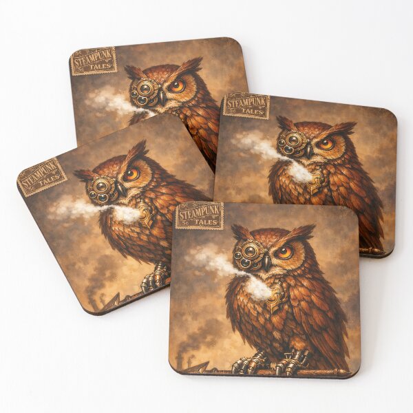 Item preview, The Clockwork Great Horned Owl - Steampunk Animal designed and sold by bapupa.