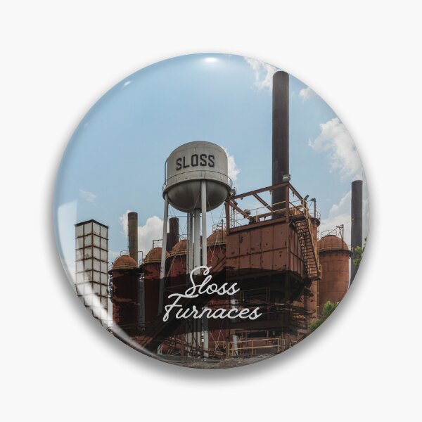 Item preview, Sloss Furnaces Cursive Caption designed and sold by GhostlyWorld.