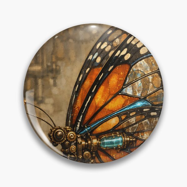 Item preview, The Iron-Lung Butterfly - Steampunk Animal designed and sold by bapupa.