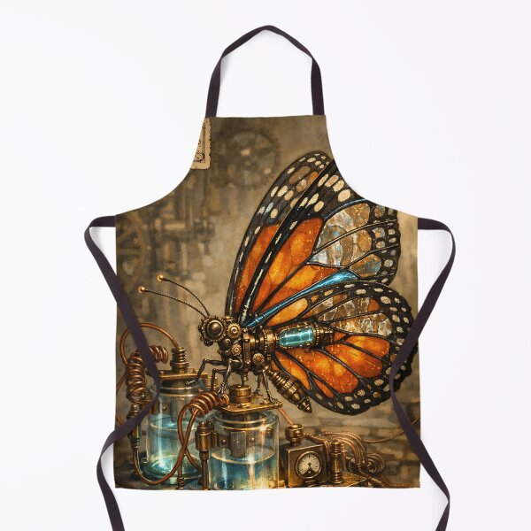 Item preview, The Iron-Lung Butterfly - Steampunk Animal designed and sold by bapupa.
