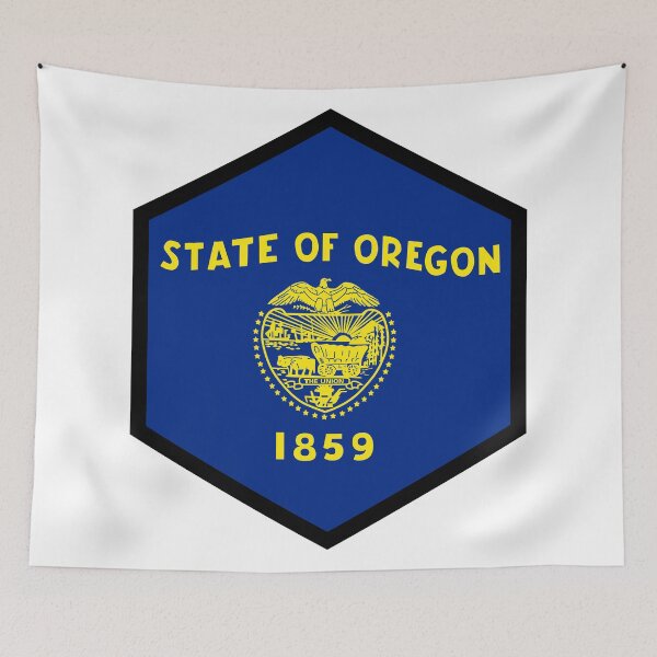 Item preview, OREGON HEXAGONAL SEAL designed and sold by dreamyguy.