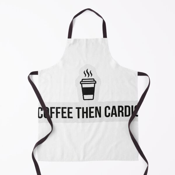 Item preview, Coffee Then Cardio Funny Fitness Sticker Coffee Lover Gym Humor Gift designed and sold by Bmd4Fitness.