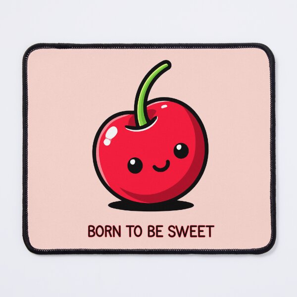 Item preview, Born To Be Sweet Cute Cherry Kawaii Aesthetic Design designed and sold by Hannah-Yei.