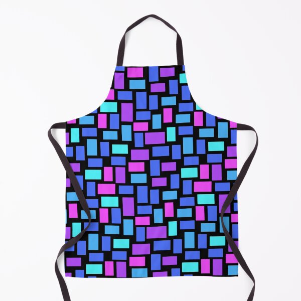 Item preview, Riot of rectangles in blue pink and purple designed and sold by MarySchwindt.