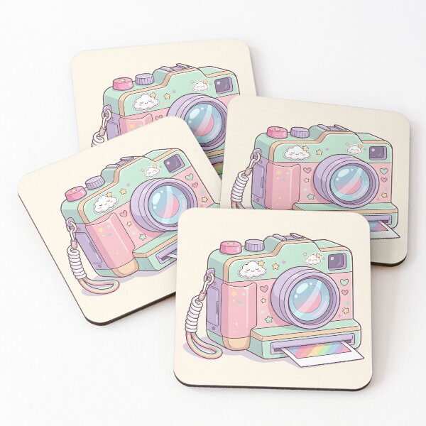 Item preview, Cute Instant Camera Pastel Retro designed and sold by LMDIGITAL6.