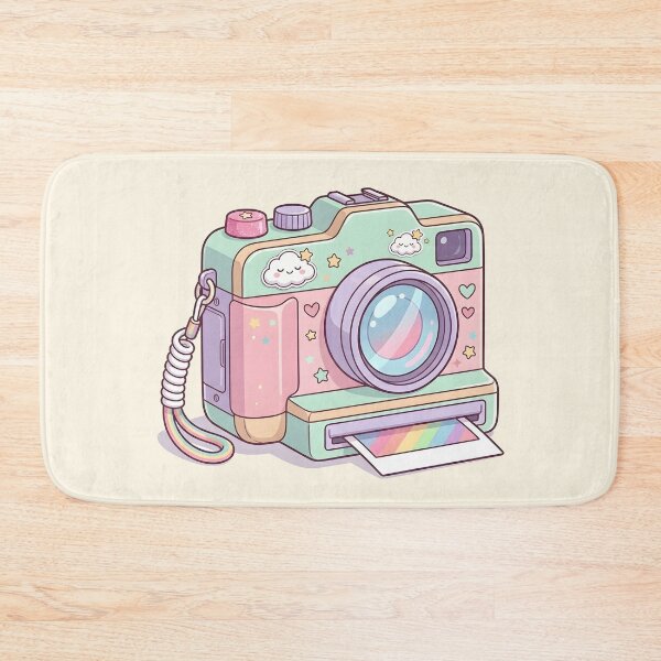 Item preview, Cute Instant Camera Pastel Retro designed and sold by LMDIGITAL6.