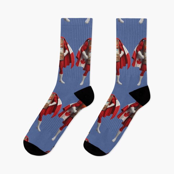 Item preview, Captain Maple Syrup, Canadian Superhero – Animated Western Coast Variant designed and sold by Elyssa Porlier.