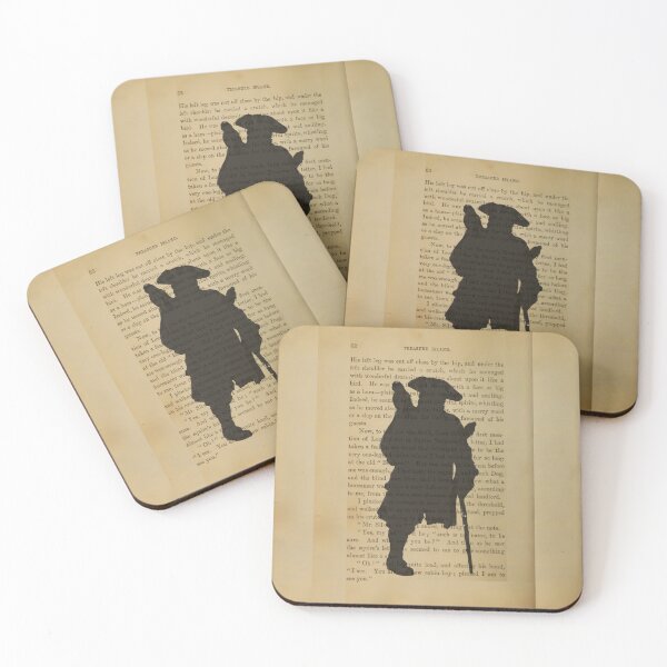 Aperçu de l'œuvre Long John Silver sur la page créée et vendue par Dancing Jester Designs.