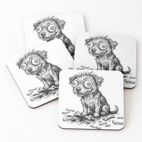 Item preview, Druggy Dog Sketch designed and sold by Maangata Art.