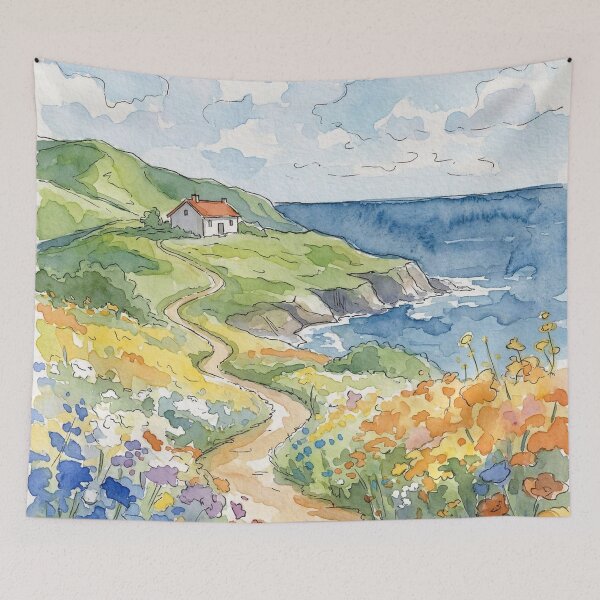 Item preview, House by the seaside designed and sold by sid1802.