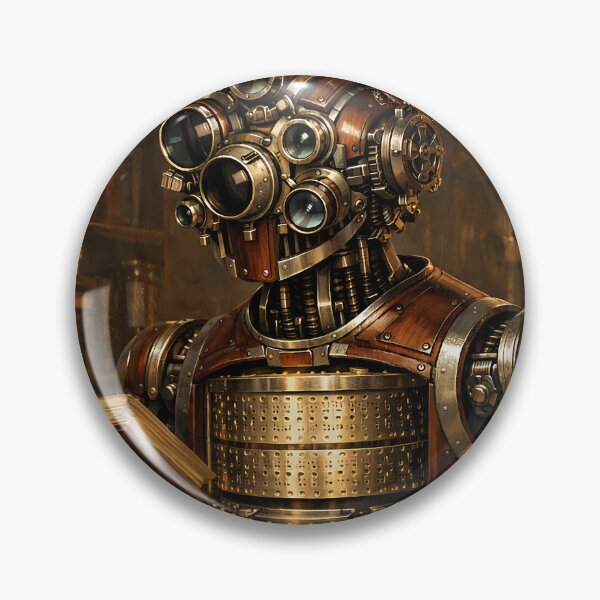 Item preview, The Alchemical Librarian - Steampunk Automaton designed and sold by bapupa.