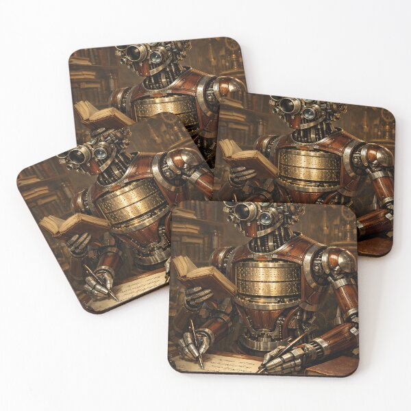 Item preview, The Alchemical Librarian - Steampunk Automaton designed and sold by bapupa.