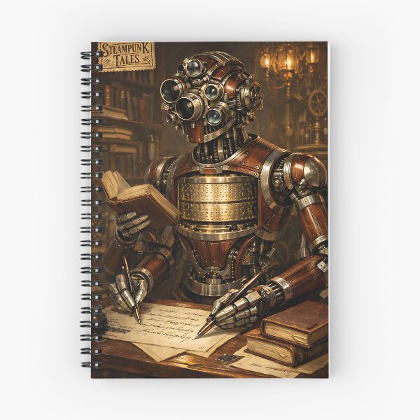 Item preview, The Alchemical Librarian - Steampunk Automaton designed and sold by bapupa.