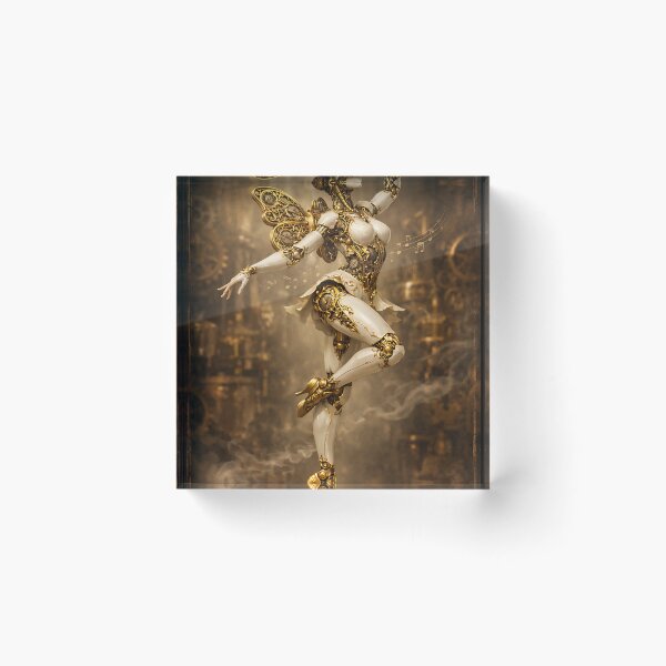 Item preview, The Clockwork Ballerina - Steampunk Automaton designed and sold by bapupa.