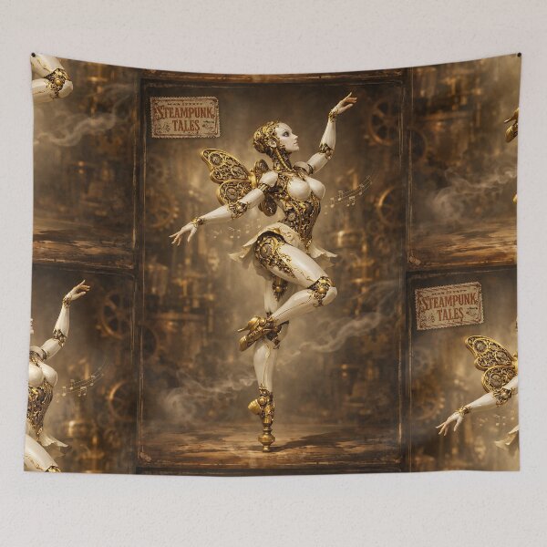 Item preview, The Clockwork Ballerina - Steampunk Automaton designed and sold by bapupa.