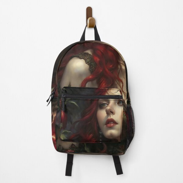 Item preview, Red Hair Maiden Portrait with Apples designed and sold by DarkHolyQueen.