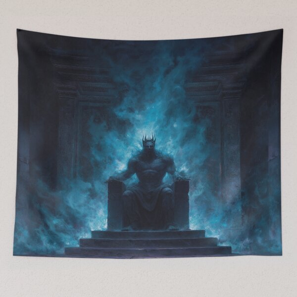 Item preview, Hades on His Obsidian Throne designed and sold by Rtymer.