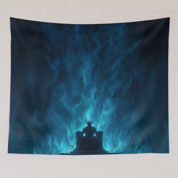 Item preview, Hades on His Obsidian Throne designed and sold by Rtymer.