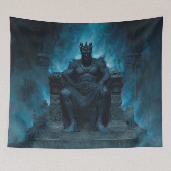 Item preview, Hades on His Obsidian Throne designed and sold by Rtymer.