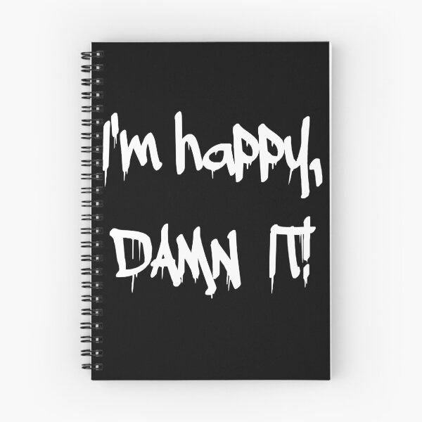 Item preview, I AM HAPPY, DAMNIT! designed and sold by schuettelspeer.