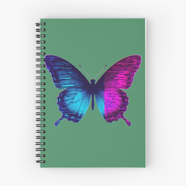Item preview, Glitch Art Butterfly Digital Distortion Aesthetic designed and sold by Retro Mood Co.
