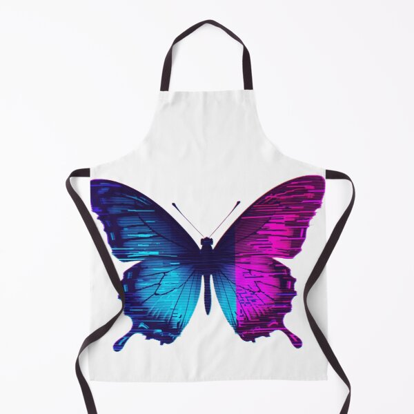 Item preview, Glitch Art Butterfly Digital Distortion Aesthetic designed and sold by Retro Mood Co.