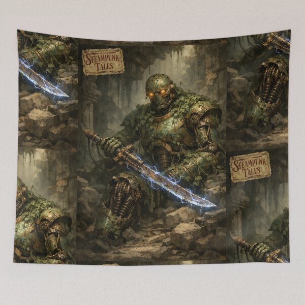 Item preview, The Fallen Sentinel - Steampunk Automaton designed and sold by bapupa.