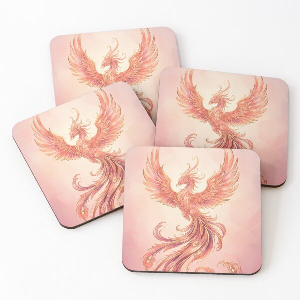 Item preview, Pink Phoenix Reborn Elegant Style designed and sold by HeyHas.