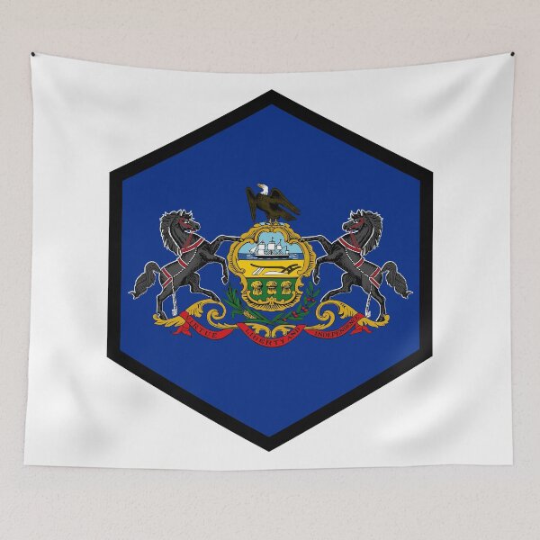 Item preview, PENNSYLVANIA HEXAGONAL SEAL designed and sold by dreamyguy.