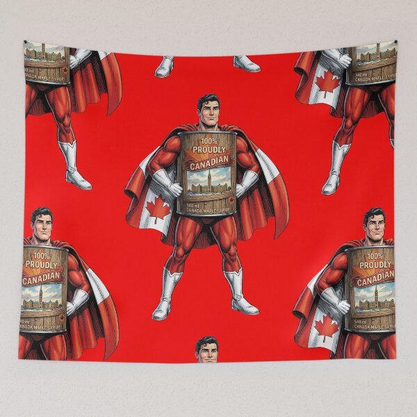 Item preview, Captain Maple Syrup, Canadian Superhero – Comics Western Coast Variant designed and sold by Elyssa Porlier.
